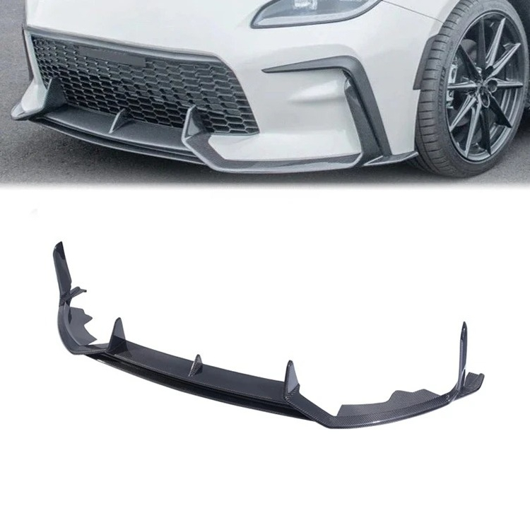 For  Gr86 Zn8 Carbon Fiber Front Bumper Lip Car Modification Kit 2021-2023